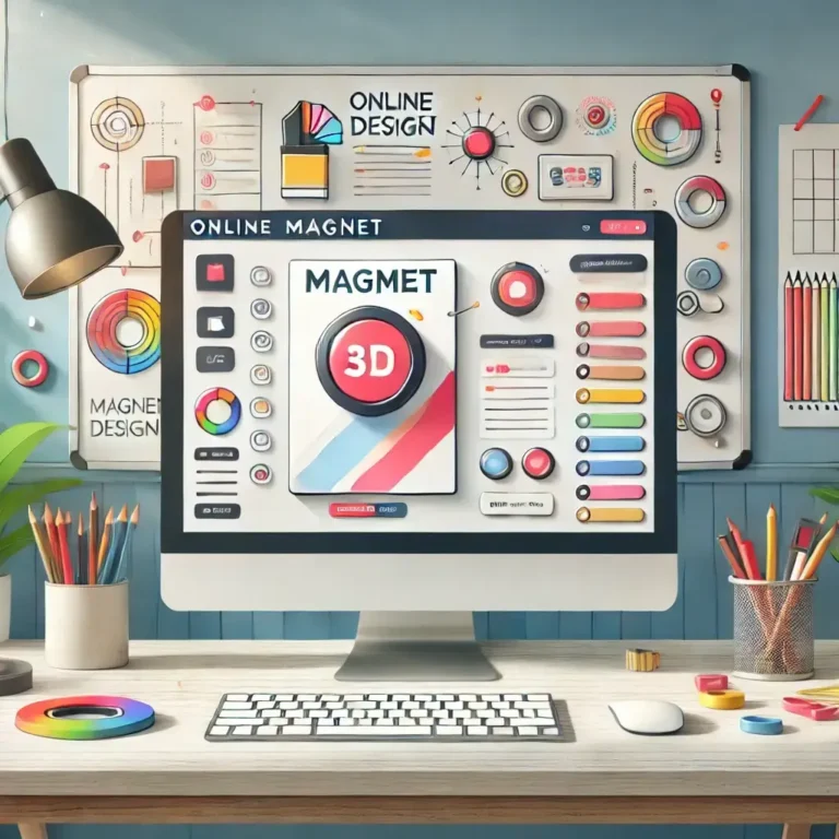 עיצוב מגנטים אונליין